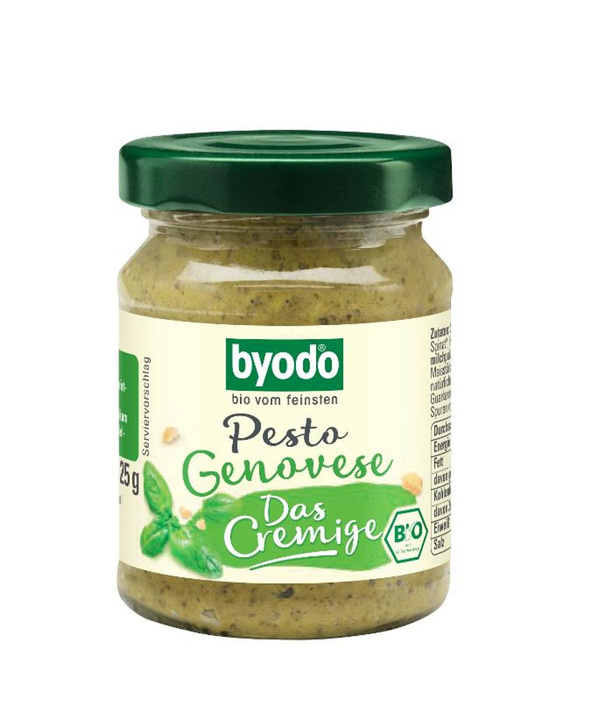 Produktfoto zu Byodo - Pesto alla Genovese - 125g