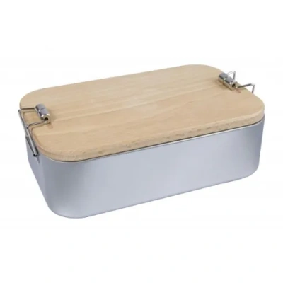 Produktfoto zu Lunchbox 2in1 Buche.Deckel