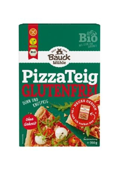 Produktfoto zu Bauck - Pizzateig Backmischung, glutenfrei - 350g