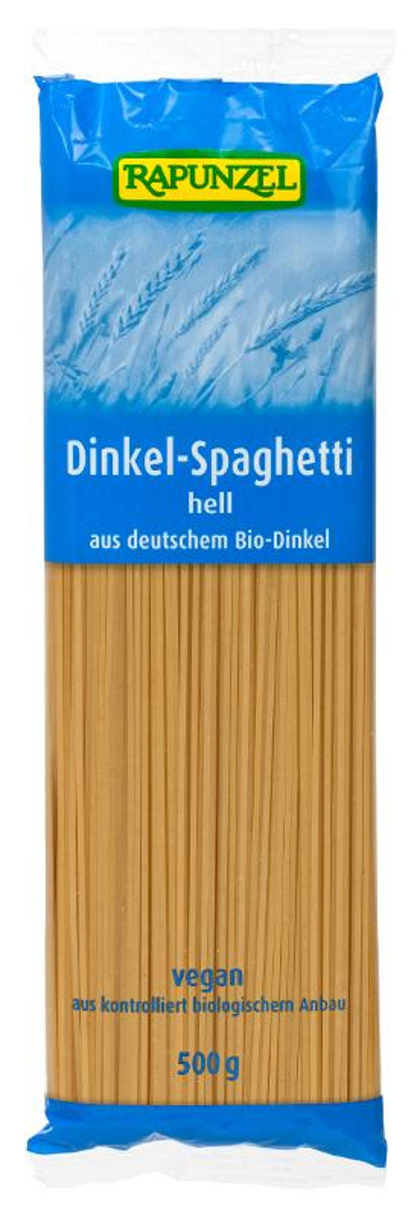 Produktfoto zu Rapunzel - Dinkel-Spaghetti hell - 500g