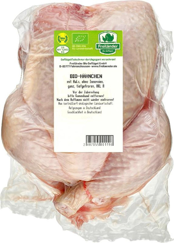 Produktfoto zu Freiländer - Brathähnchen - ca. 2kg