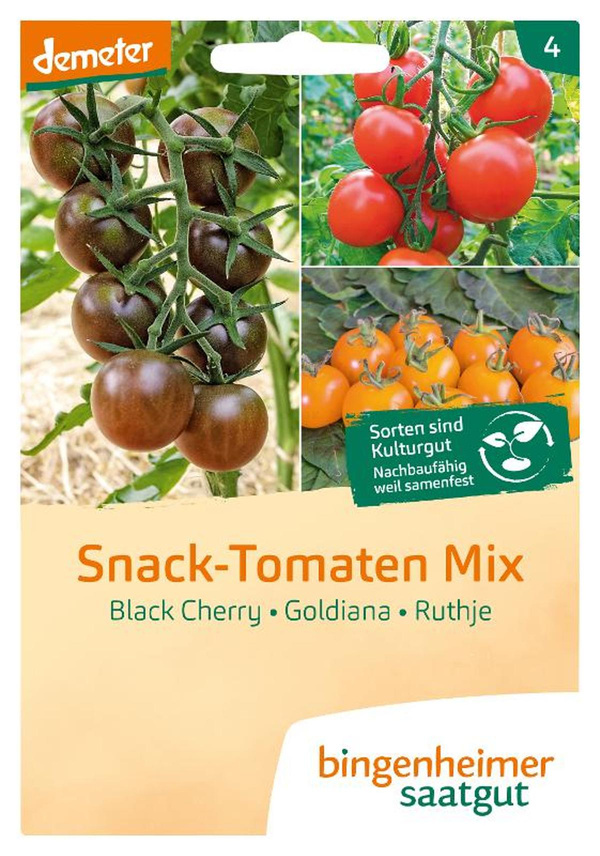 Produktfoto zu Bingenheimer Saatgut - Snack Tomaten Mix