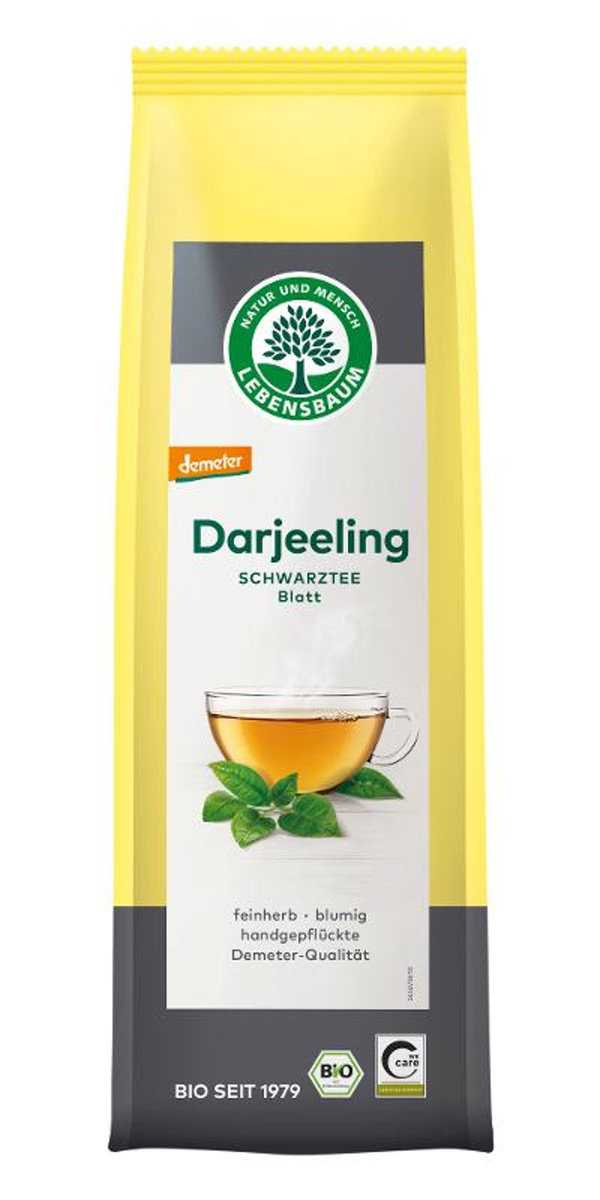 Produktfoto zu Lebensbaum - Darjeeling lose - 75g