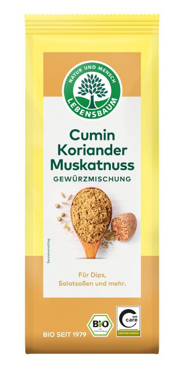 Produktfoto zu Lebensbaum - Cumin Koriander Muskatnuss - 45g