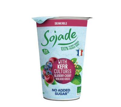 Produktfoto zu Sojade - Soja Kefir Heidelbeere Kirsche - 250g