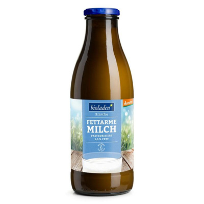 Produktfoto zu bioladen - Magermilch, 1,5% - 1l