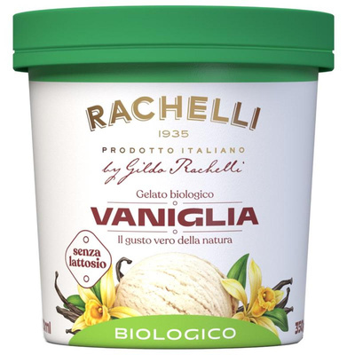 Produktfoto zu Rachelli - Vanille Eis, laktosefrei - 500ml