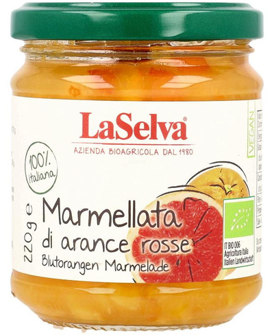 Produktfoto zu LaSelva - Blutorangen Marmelade - 220g