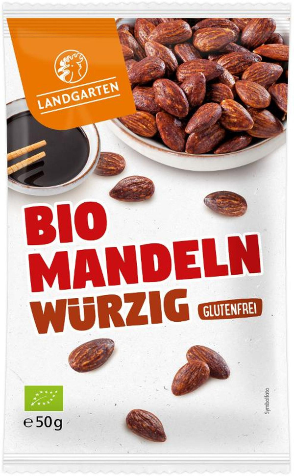 Produktfoto zu Landgarten - Mandeln Würzig - 50g