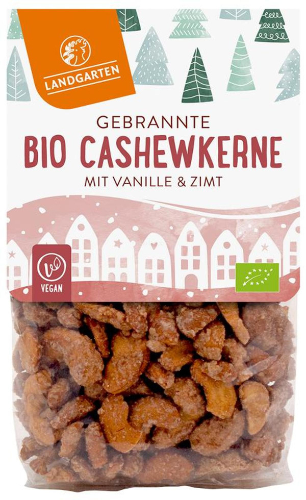 Produktfoto zu Landgarten - Gebrannte Cashewkerne - 150g