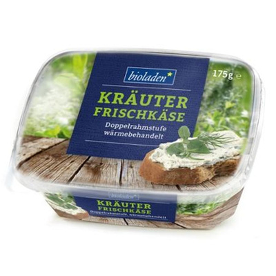 Produktfoto zu bioladen - Frischkäse Kräuter - 175g