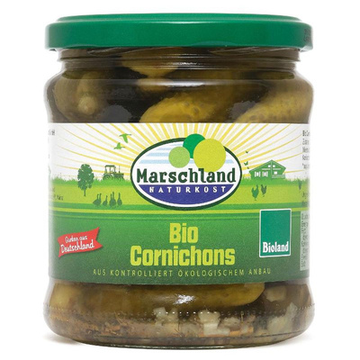 Produktfoto zu Marschland - Cornichons - 370ml