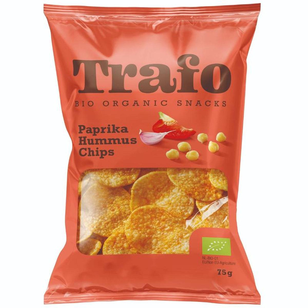 Produktfoto zu Trafo - Hummus Chips Paprika - 75g