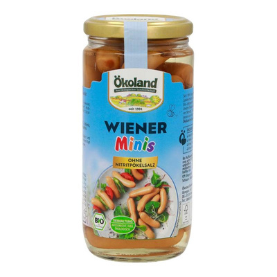 Produktfoto zu Ökoland - Wiener Minis - 380g