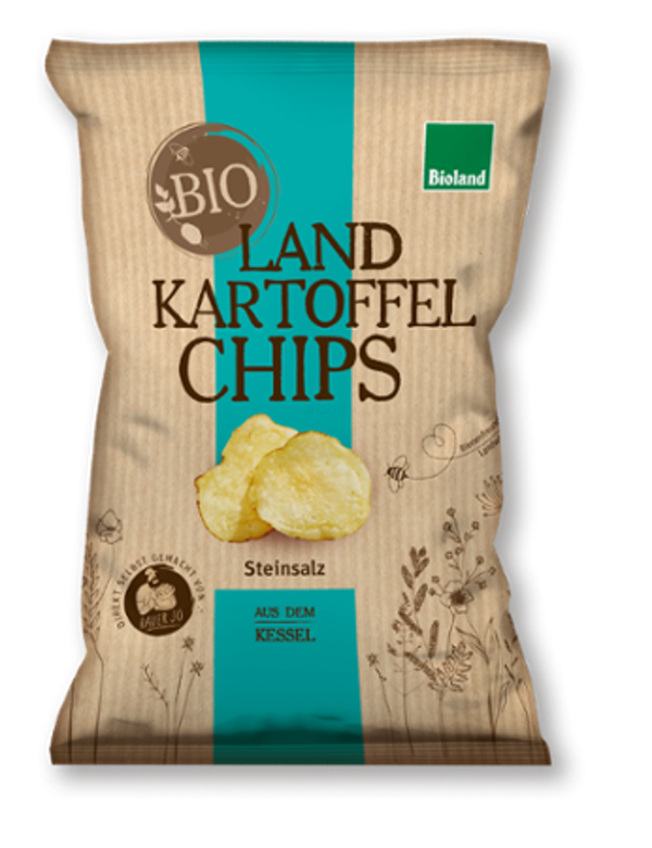 Produktfoto zu Johanning - Kartoffelchips Steinsalz - 125g