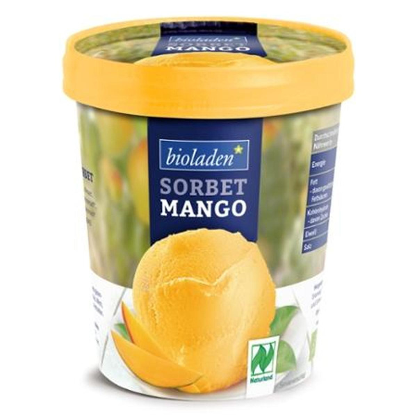 Produktfoto zu bioladen - Mangosorbet - 500ml