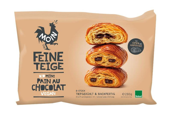 Produktfoto zu Moin - Pain au Chocolat, tiefgekühlt  - 8 Stück