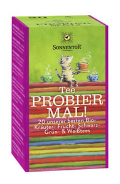 Produktfoto zu Sonnentor - Tee Probier mal - 20 Beutel