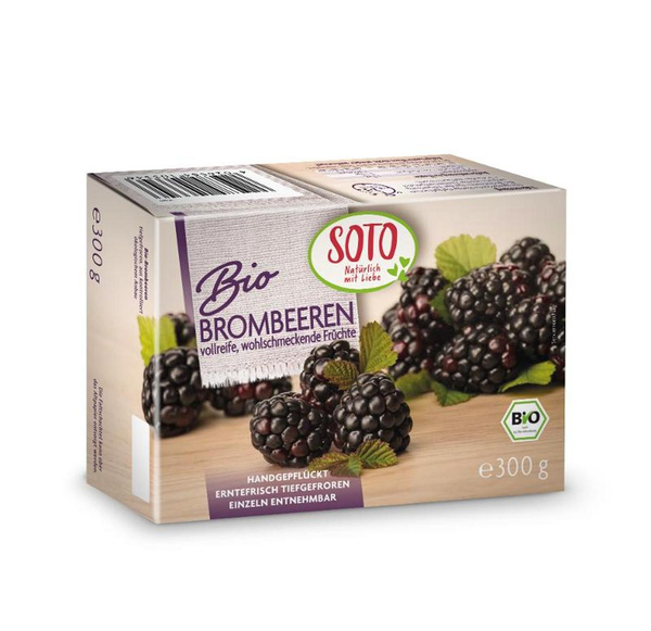 Produktfoto zu SOTO - Brombeeren, tiefgekühlt - 300g