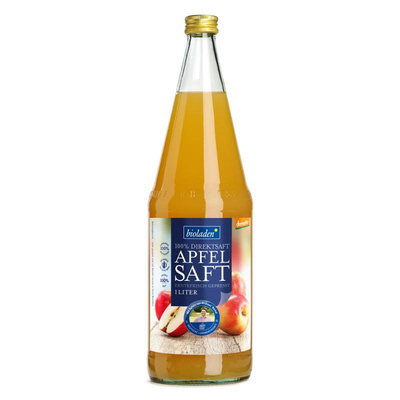 Produktfoto zu b*Apfelsaft naturtrüb - 1l