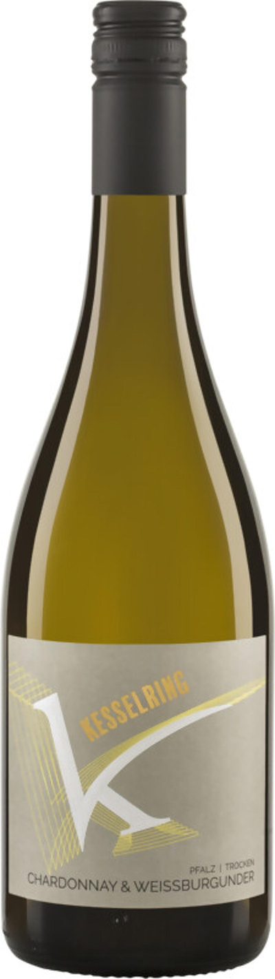 Produktfoto zu Kesselring - Chardonnay-Weißburgunder Pfalz, trocken - 0,75l
