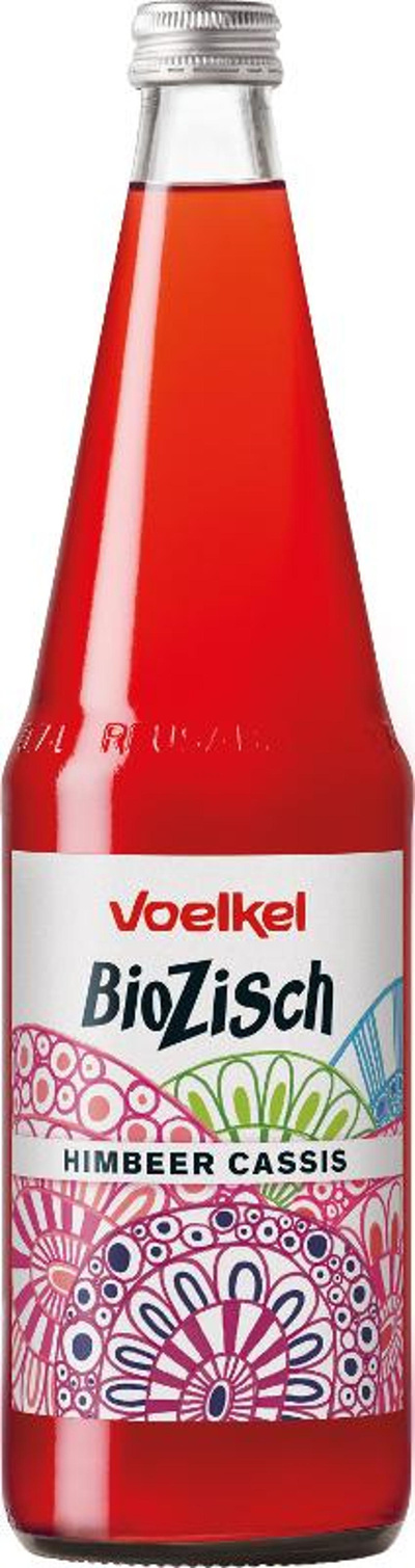 Produktfoto zu Voelkel - Bio Zisch Himbeer Cassis - 0,7l