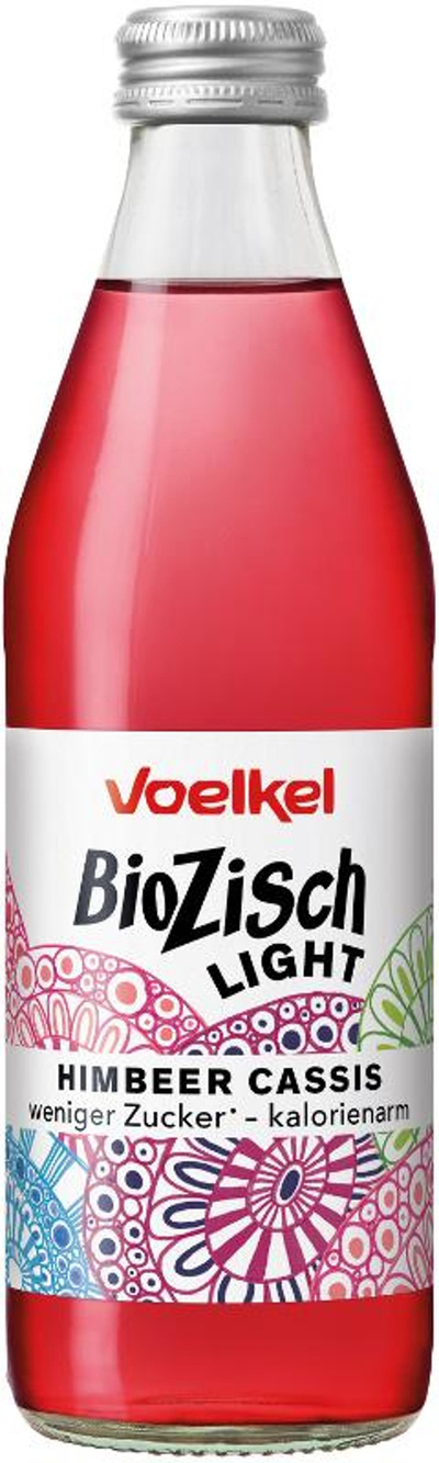 Produktfoto zu Voelkel - Bio Zisch leicht Himbeer Cassis - 0,33l