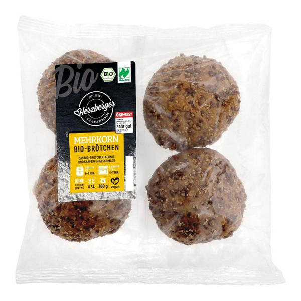 Produktfoto zu Herzberger - Mehrkornbrötchen - 300g