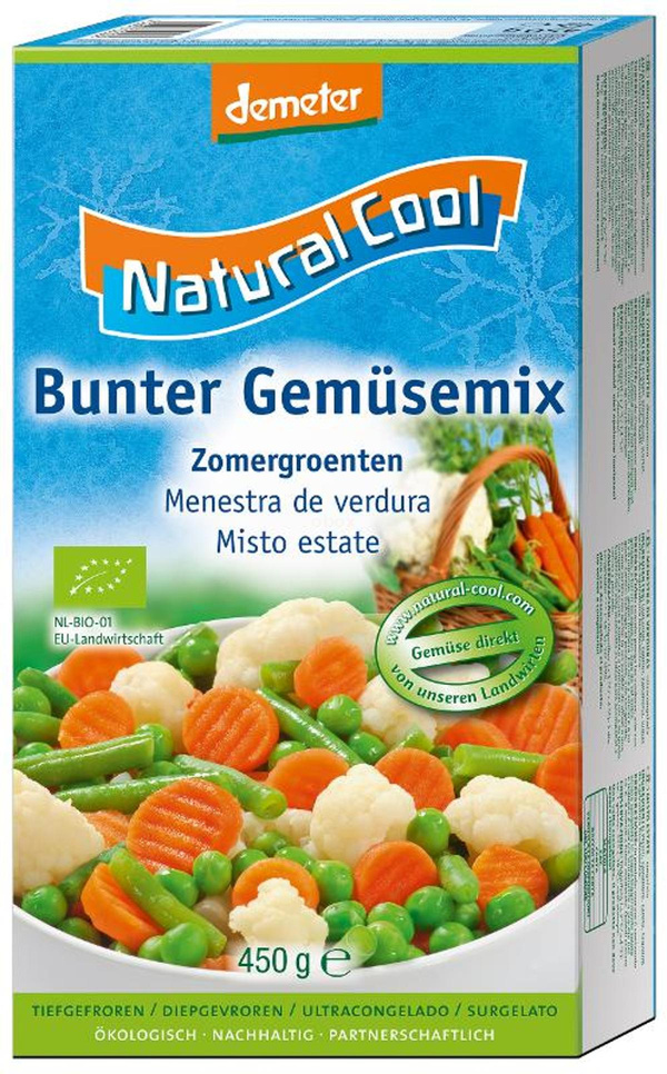 Produktfoto zu Natural Cool - Bunter Gemüsemix, tiefgekühlt - 450g