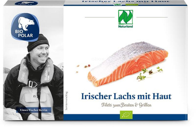 Produktfoto zu Biopolar - Lachsfilet, tiefgekühlt- 160g (2 Stück)