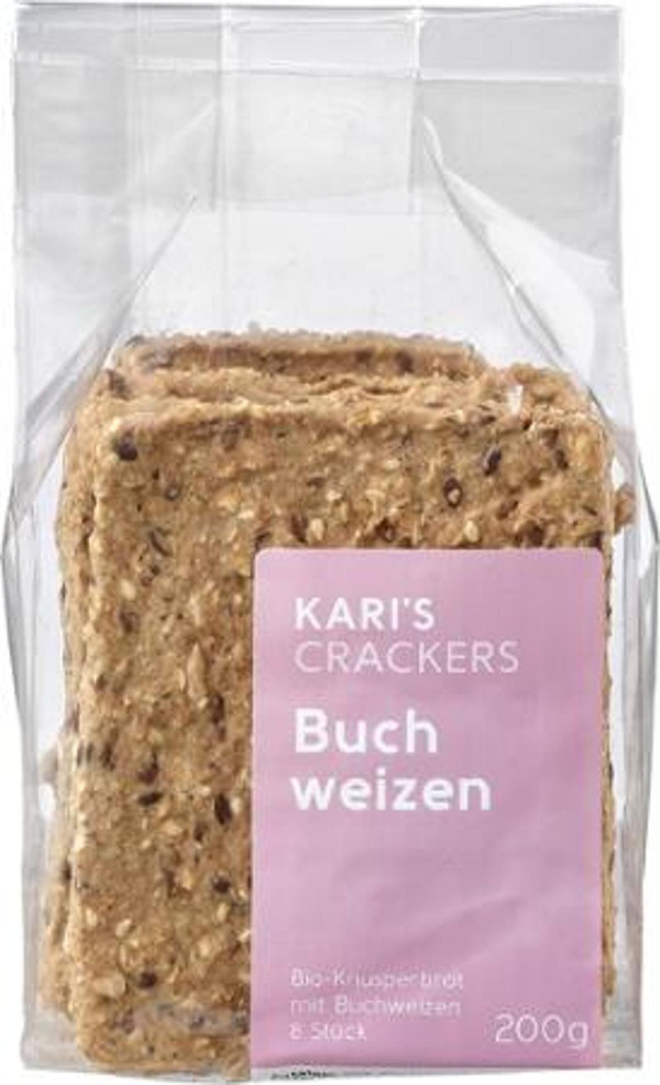 Produktfoto zu Kari's Crackers - Buchweizen - 200g