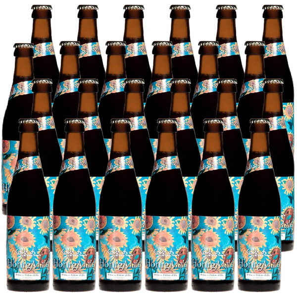 Produktfoto zu Pinkus - Honig Malzbier - 24 x 0,33l
