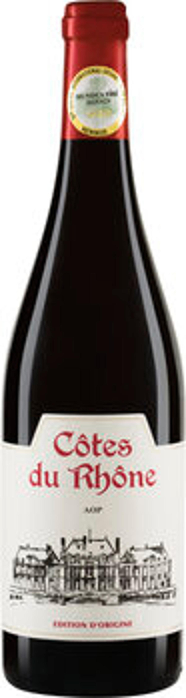 Produktfoto zu Côtes du Rhône AOP ÉDITION D'ORIGINE, trocken - 0,75l