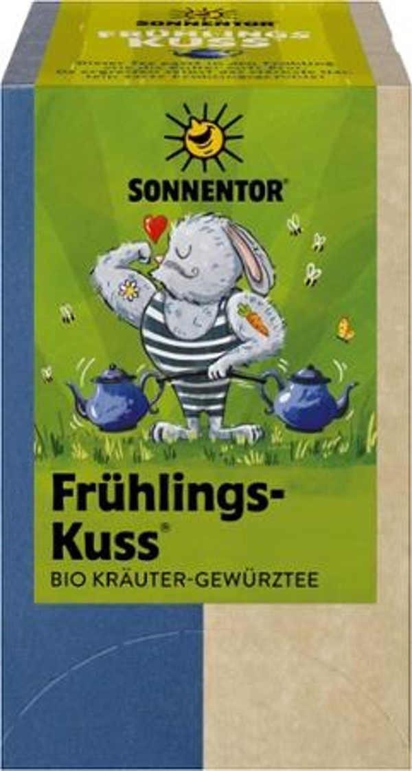 Produktfoto zu Sonnentor - Frühlingskuss Kräutertee - 18 x 1,5g
