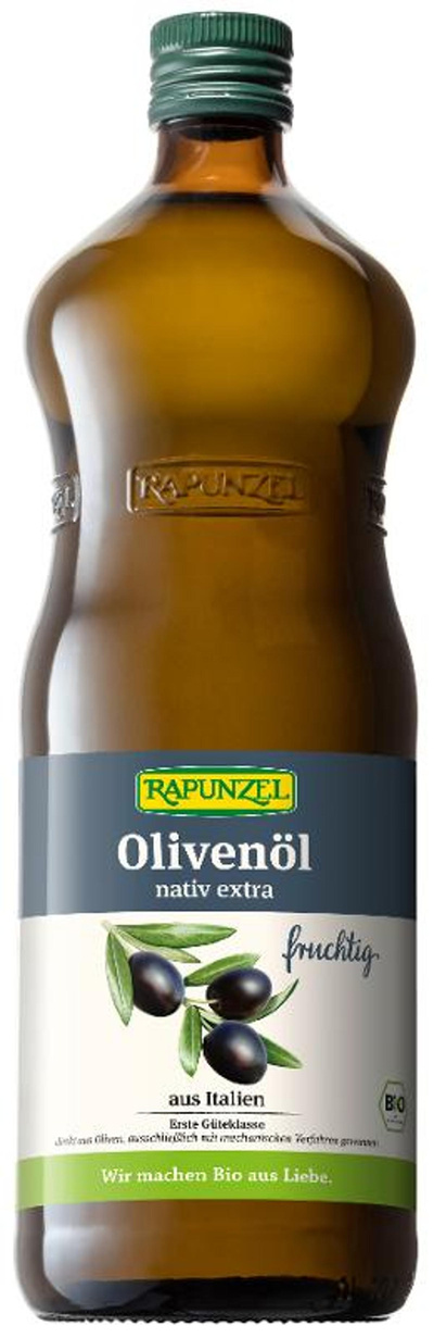 Produktfoto zu Rapunzel - Olivenöl fruchtig, nativ extra - 1l