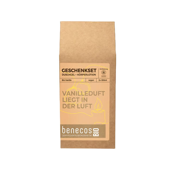 Produktfoto zu Benecos - Geschenkset Winter Vanilleduft - 2x200ml