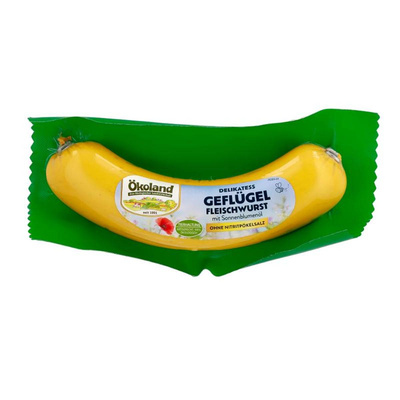Produktfoto zu Ökoland - Geflügel Fleischwurst - 180g