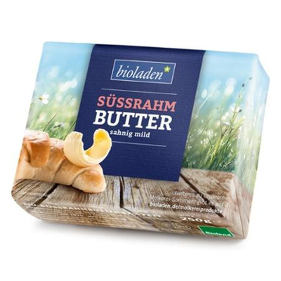 Produktfoto zu bioladen - Butter Süßrahm - 250g