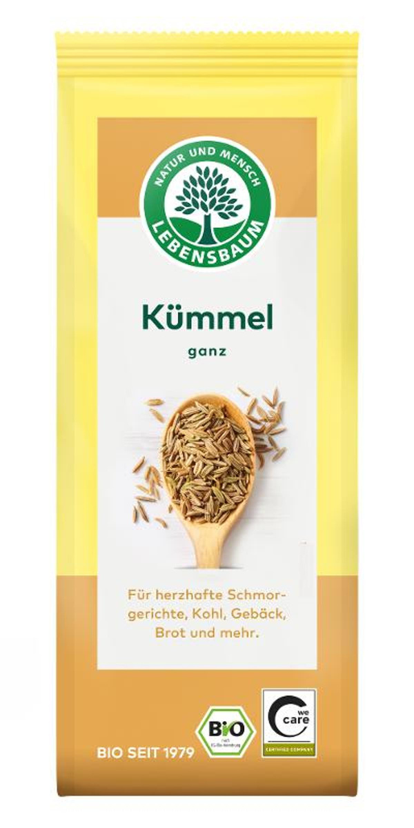 Produktfoto zu Lebensbaum - Kümmel, ganz - 50g