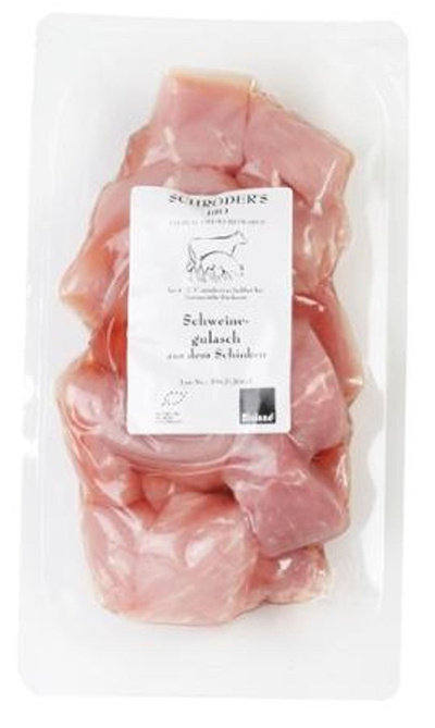 Produktfoto zu Schweine-Gulasch, ca. 400g