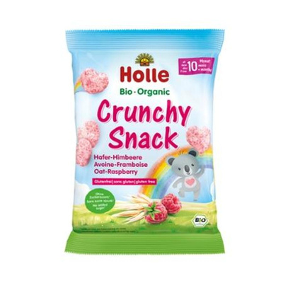 Produktfoto zu Holle - Crunchy Snack Hafer Himbeere - 30g
