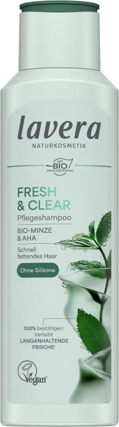 Produktfoto zu Lavera - Shampoo Fresh & Clear - 250ml