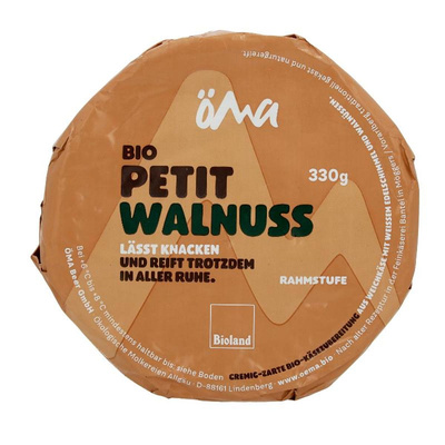 Produktfoto zu ÖMA - Le Petit Brie Walnuss - 330g
