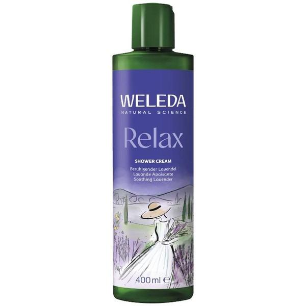 Produktfoto zu Weleda -Relax Shower Cream Lavendel - 400ml