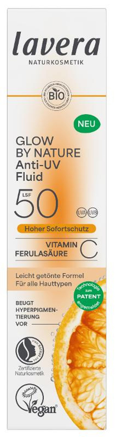 Produktfoto zu Lavera - Anti-UV Fluid, LSF 50 - 40ml