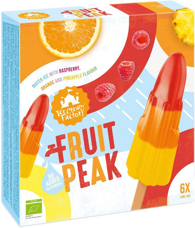 Produktfoto zu Ice Cream Factory - Fruchteis Fruit Peak - 360ml (6 Stück)