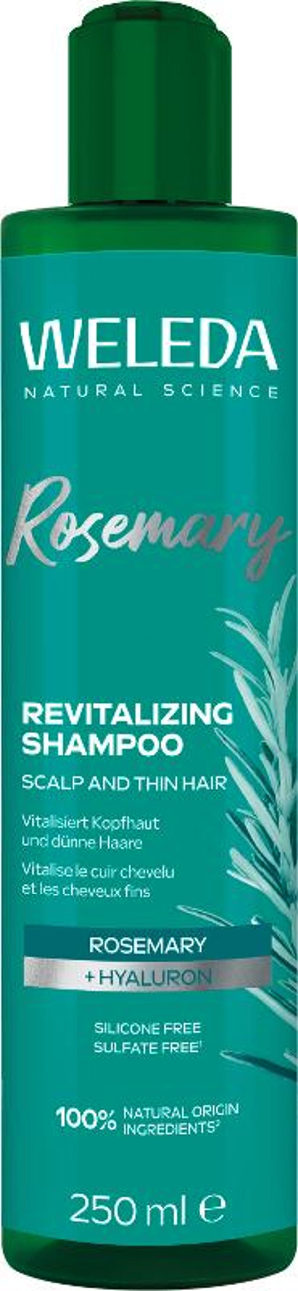 Produktfoto zu Weleda - Rosmarin Vitalizing Shampoo - 250ml