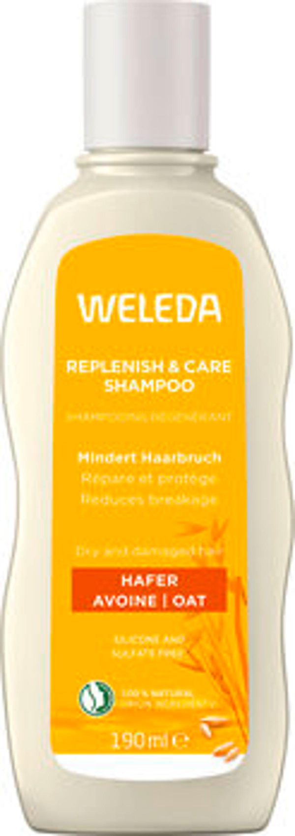 Produktfoto zu Weleda - Hafer Aufbau Shampoo - 190ml