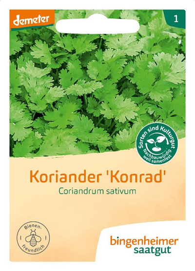 Produktfoto zu Bingenheimer Saatgut - Koriander