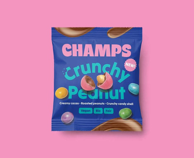 Produktfoto zu Champs - Crunchy Peanut - 50g